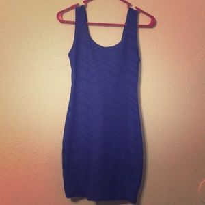 Royal blue bodycon dress 💎